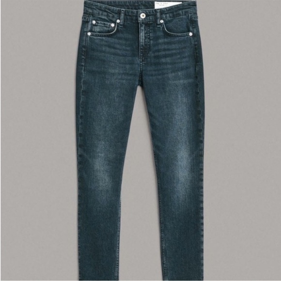 RAG & BONE Cate Mid Rise Skinny Ankle Jeans - Picture 5 of 15